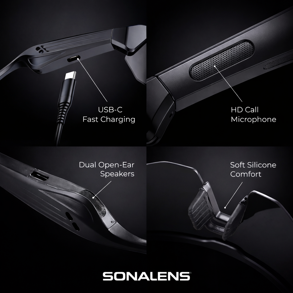 SonaLens™ Bluetooth Audio Sunglasses